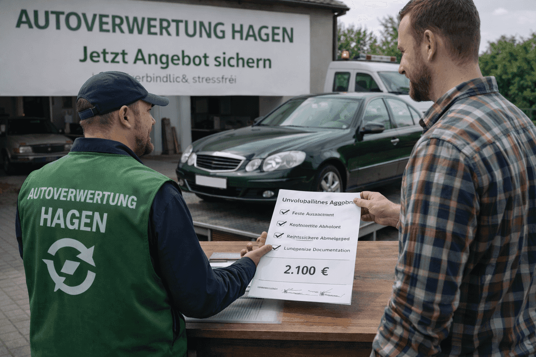 Jetzt Angebot sichern – Ihr direkter Einstieg in die Autoverwertung Bergisch Gladbach